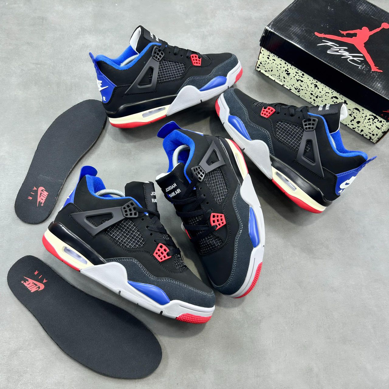 NEW AIR JORDAN 4 RETRO OG SP RARE AIR “WHITE LETTERING”  SNKS