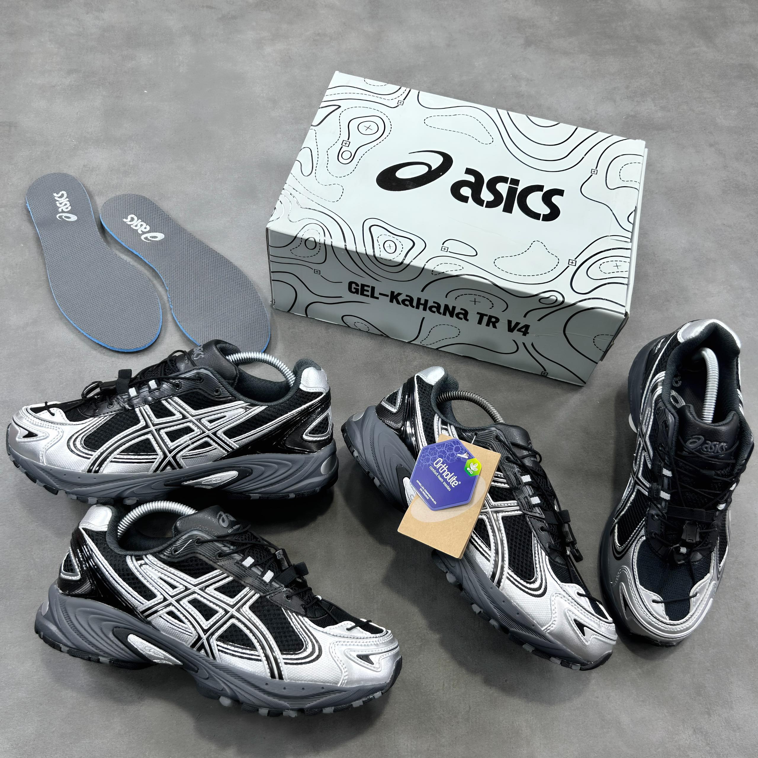 ASICS GEL KAHANA TR V4’ ‘BLACK SILVER’ SNKS